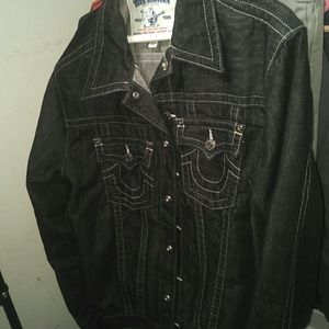 True Religion trucker jacket
